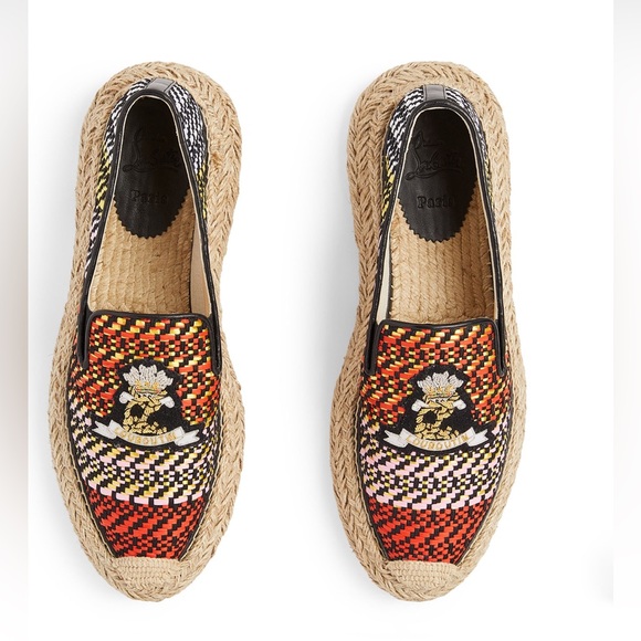 Christian Louboutin Espananou Cruise Multi Flat | Size 38 - Picture 3 of 15